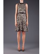 Giambattista Valli Leopard Print Dress - Lyst