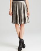 Tory Burch Audra Metallic Skirt - Lyst