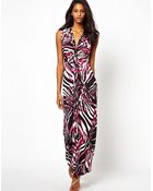 Forever Unique Ringo Print Maxi Dress - Lyst
