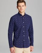 Steven Alan Classic Collegiate Sport Shirt Slim Fit - Lyst