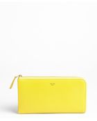 Celine Sunflower Calfskin Zip Continental Wallet - Lyst