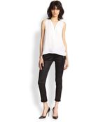The Kooples Faux Leather Skinny Pants - Lyst