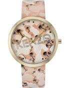 Kenzo Unisex Palm Tree-print Watch - Lyst