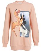 Givenchy Cotton Bambi Sweatshirt - Lyst