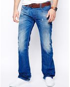 Diesel Jeans Zatiny 823U Bootcut Light Wash - Lyst