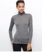 Ann Taylor Petite Turtleneck Sweater Jersey Top - Lyst