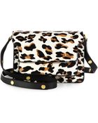 Marni Haircalf Triple Gusset Shoulder Bag - Lyst