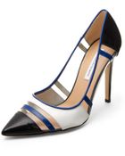 Diane von Furstenberg Becca Too Pvc Cut Out Pump - Lyst