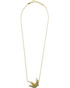 As29 Pave Bird Necklace - Lyst