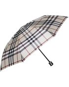 Burberry Check Folding Umbrella - Lyst