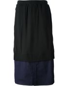 Y-3 Shirt Hem Skirt - Lyst