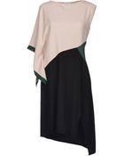 Vionnet Short Dress - Lyst