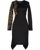 Just Cavalli Short Dress - Lyst