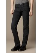 Burberry Steadman Sulphur Dyed Slim Fit Jeans - Lyst