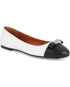 Marc By Marc Jacobs Bow Accented Flats - Lyst