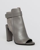 Vince Open Toe Booties - Brigham High Heel - Lyst