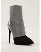 Giuseppe Zanotti Crystal Mesh Ankle Boots - Lyst