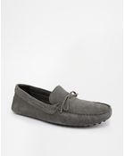 Asos Driving Shoes in Suede - Lyst