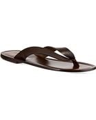 Kurt Geiger Bushby Leather Sandals - For Men - Lyst