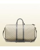 Gucci Gg Supreme Canvas Carryon Duffle Bag - Lyst