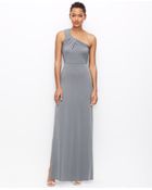 Ann Taylor Petite One Shoulder Jersey Gown - Lyst