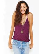 Project Social T Surplice Cami Tank Top - Lyst