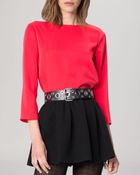 Maje Top - Kristie - Lyst