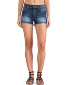 Joe's Jeans High Rise Cut Off Short - Lyst