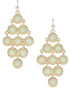 Cara Chandelier Earrings - Lyst