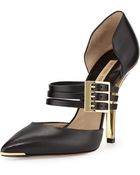 Michael Kors Annalee Triple-Strap Dorsay - Lyst