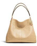 Coach Madison Small Phoebe Shoulder Bag In Leather - Lyst
