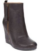 Nine West Taboulie Wedge Booties - Lyst