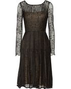 Oscar de la Renta Lace Dress - Lyst