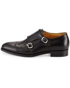 Gordon Rush Double-Monk Slip-On Shoes - Lyst
