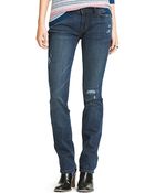 Tommy Hilfiger Straight Fit Rip & Repair Jean - Lyst