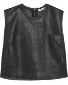 Helmut Lang Perforated Leather Top - Lyst