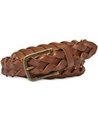Fossil Tom Braided Leather Belt - Lyst