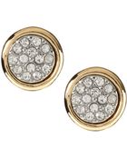 Banana Republic Sparkle Circle Stud Earring - Lyst