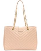 Saint Laurent Monogramme Matelasse Shopper Bag - Lyst