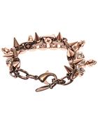 Joomi Lim Crystal, Skull And Spike Bracelet - Lyst