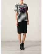 Sonia By Sonia Rykiel Striped T-Shirt - Lyst