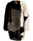 Preen Fox Fur Coat - Lyst