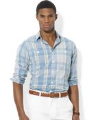 Polo Ralph Lauren Polo Plaid Langley Workshirt - Lyst