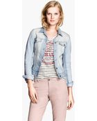 H&M Denim Jacket - Lyst