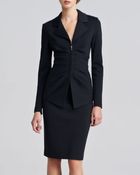 St. John Milano Knit Pencil Skirt - Lyst