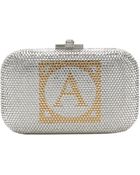 Judith Leiber Rhine Monogram Clutch - Lyst