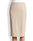 Max Mara Nuccia Slit Wool Pencil Skirt - Lyst