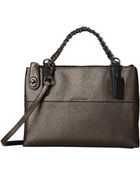 Coach Mini Turnlock Borough W Chain - Lyst