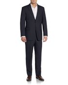 Tommy Hilfiger Slim-Fit Checked Wool Suit - Lyst