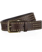 Paul Smith Studded Leather Belt - Lyst